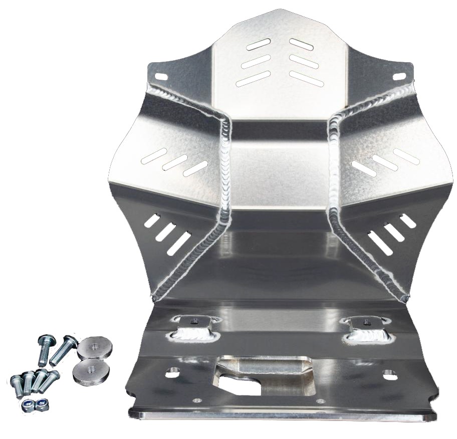 Aluminum Skidplate For 22-24 Kawasaki KLR650 - Click Image to Close