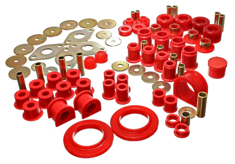 01-04 Toyota Tacoma Red Hyper-Flex Master Bushing Set - Click Image to Close