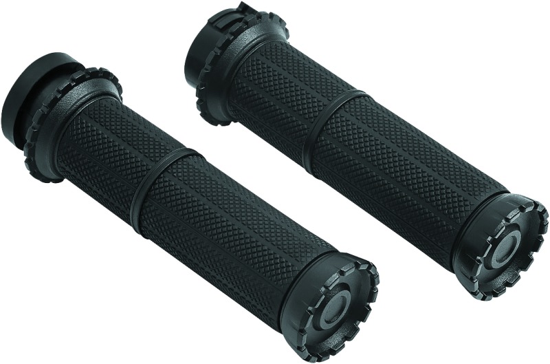 Riot Grips Dual Cable Satin Black - Click Image to Close