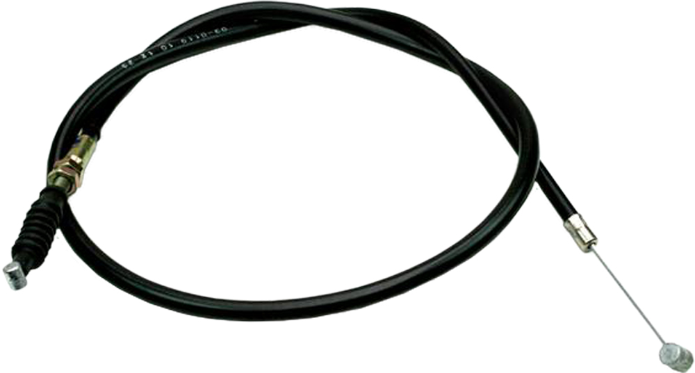 Black Vinyl Clutch Cable - For 83-85 Kawasaki KX80 - Click Image to Close