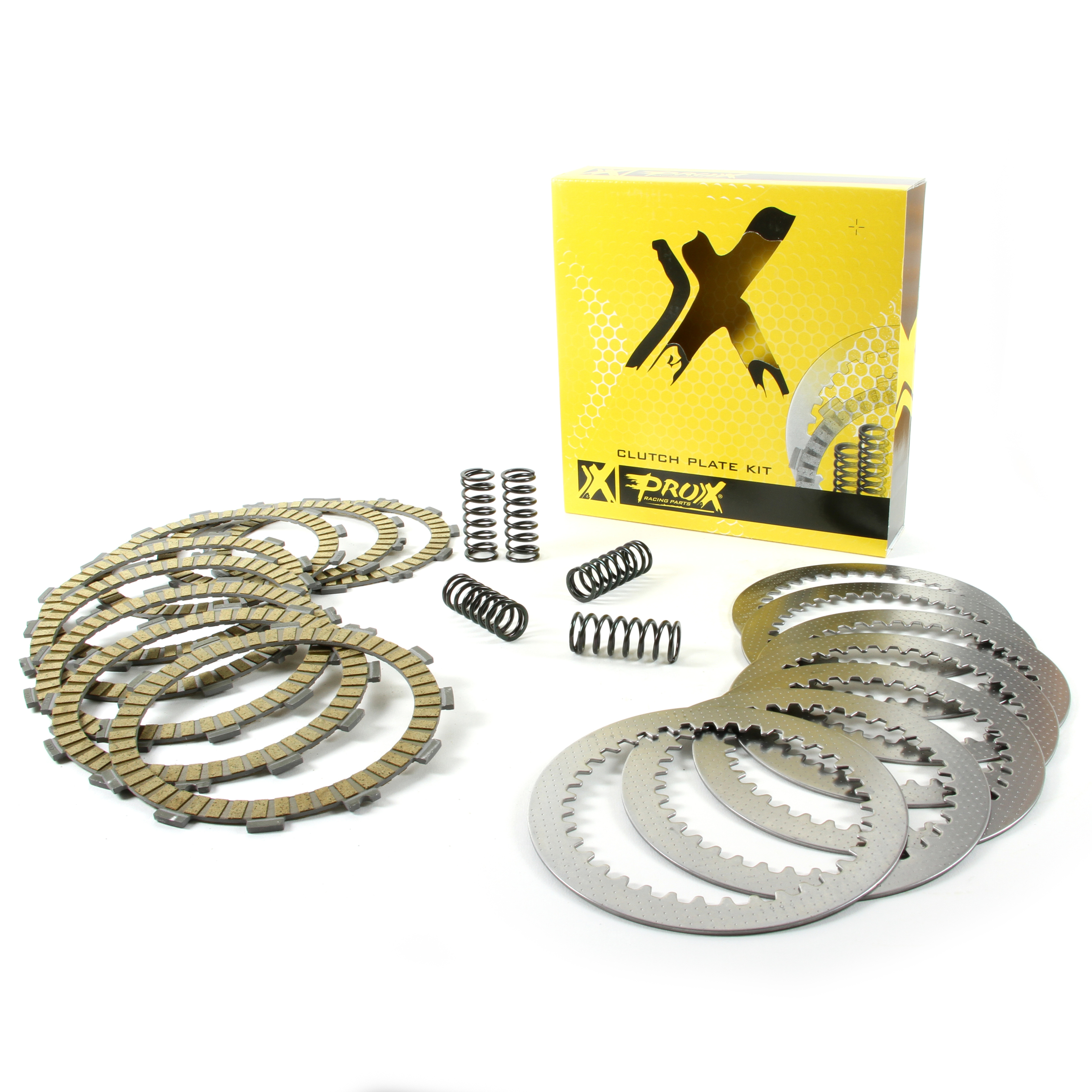 Complete Clutch Plate Set w/Springs - For 10-18 KX450F & 08-21 KLX450R - Click Image to Close