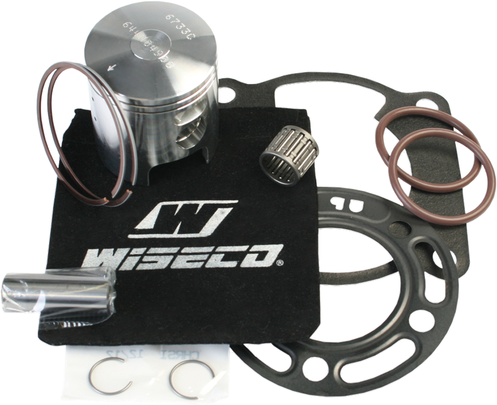 Top End Piston Kit 49.00mm Bore (+1.00mm) - For 91-97 Kawasaki KX80 - Click Image to Close