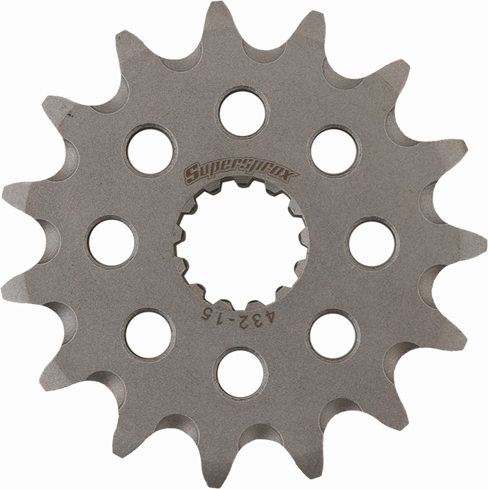 Steel Countershaft Sprocket 15T - For 89-08 Kawasaki Suzuki - Click Image to Close