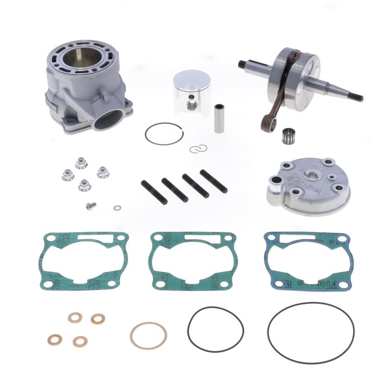 Big Bore Stroker Cylinder Kit 53 mm, 112 cc w/ Cylinder Head - For 02-18 Yamaha YZ85 - Click Image to Close