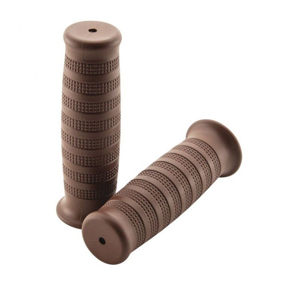 BikeMaster Wicker Grips - Brown - Click Image to Close