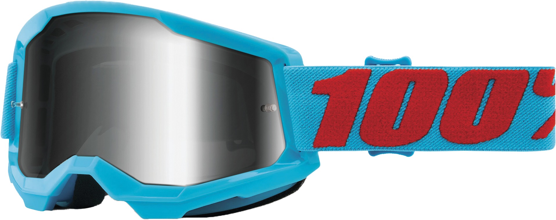 Strata 2 "Summit" Goggles - Silver Mirror Lens - Click Image to Close