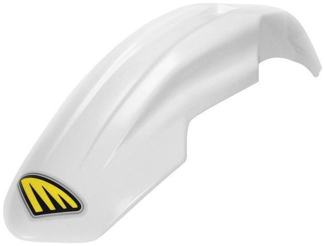 Factory Supermoto Front Fender White - Click Image to Close