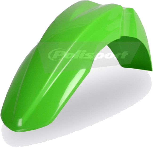 Front Fender - Green - For 09-12 Kawasaki KX250F KX450F - Click Image to Close