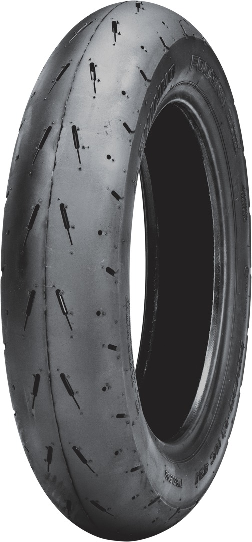 Soft Compound 100/90-12 Front Tire - SR003 "Stealth" 49J - The Ultimate DOT Legal Scooter & Mini Racing Tire - Click Image to Close