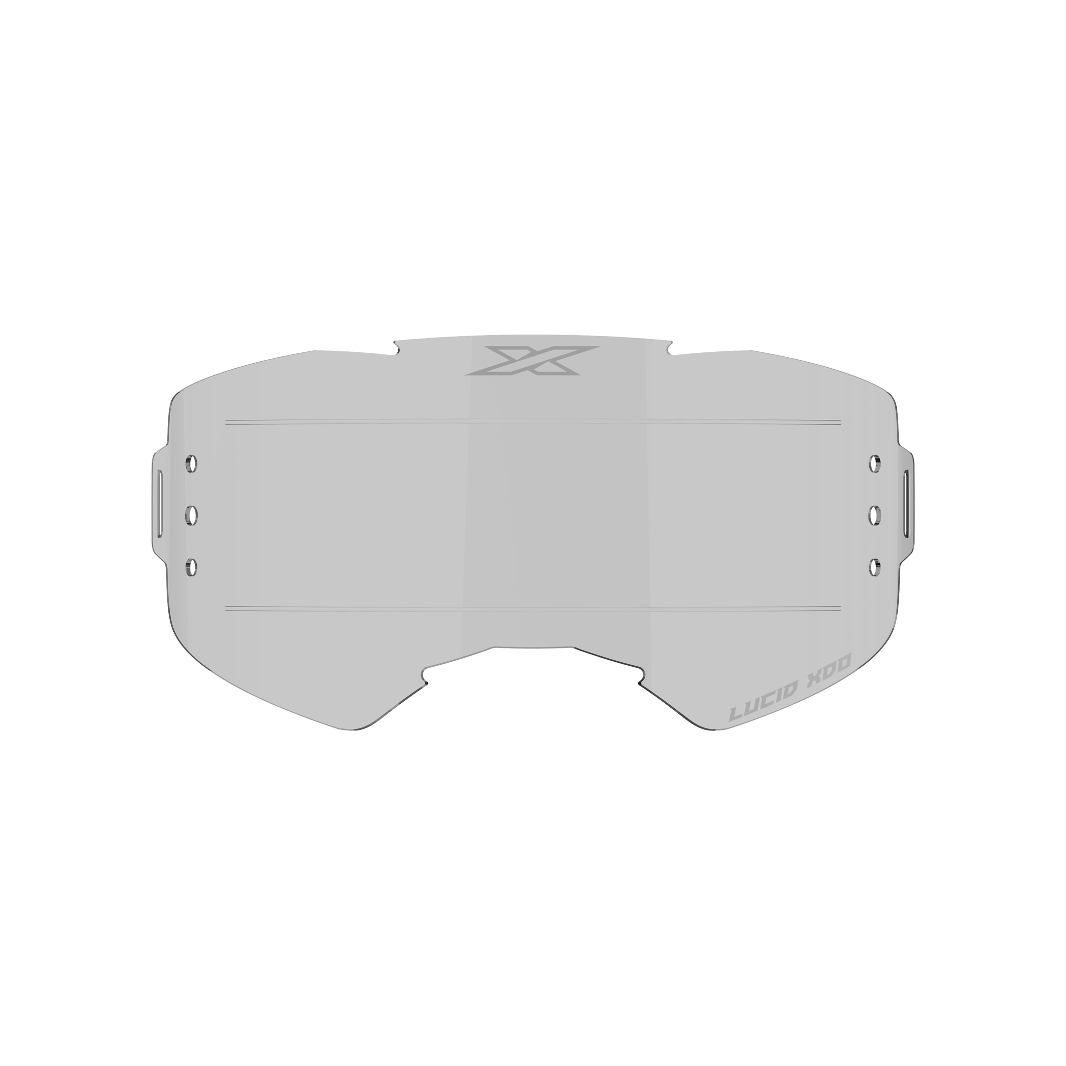 EKS BRAND Lucid Zip Off Lens Smoke - Replacement lens for Lucid goggles - Click Image to Close