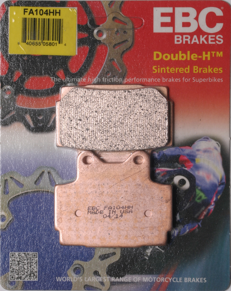 Sintered Double-H Brake Pads - Click Image to Close