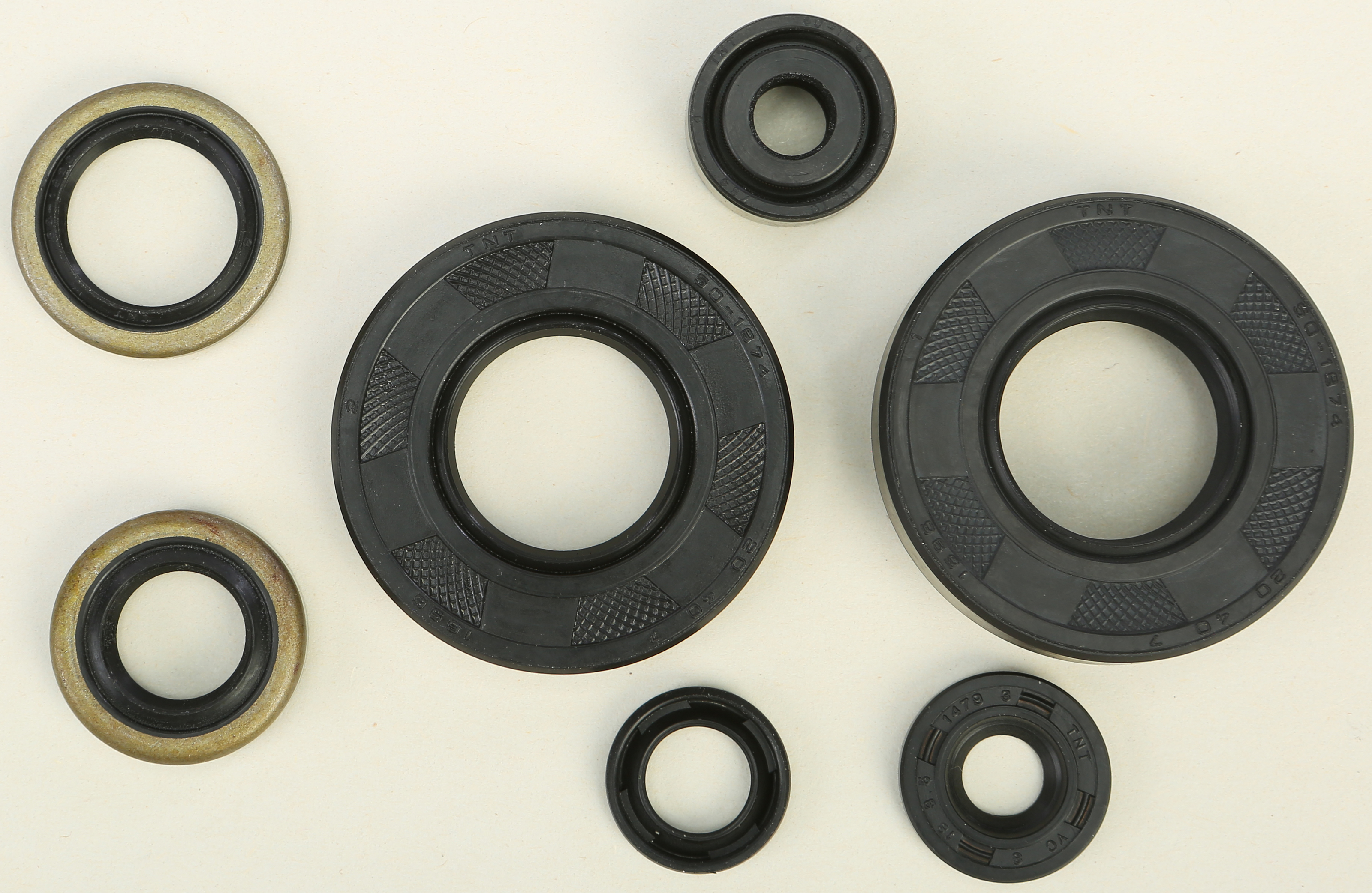 Oil Seal Kit - For 00-16 Kawasaki KX65 03-05 Suzuki RM65 - Click Image to Close