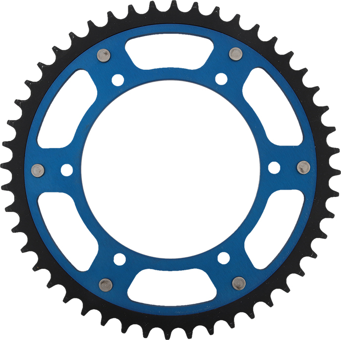 Stealth Rear Sprocket 48T Blue - Yamaha YZ WR TTR - Click Image to Close