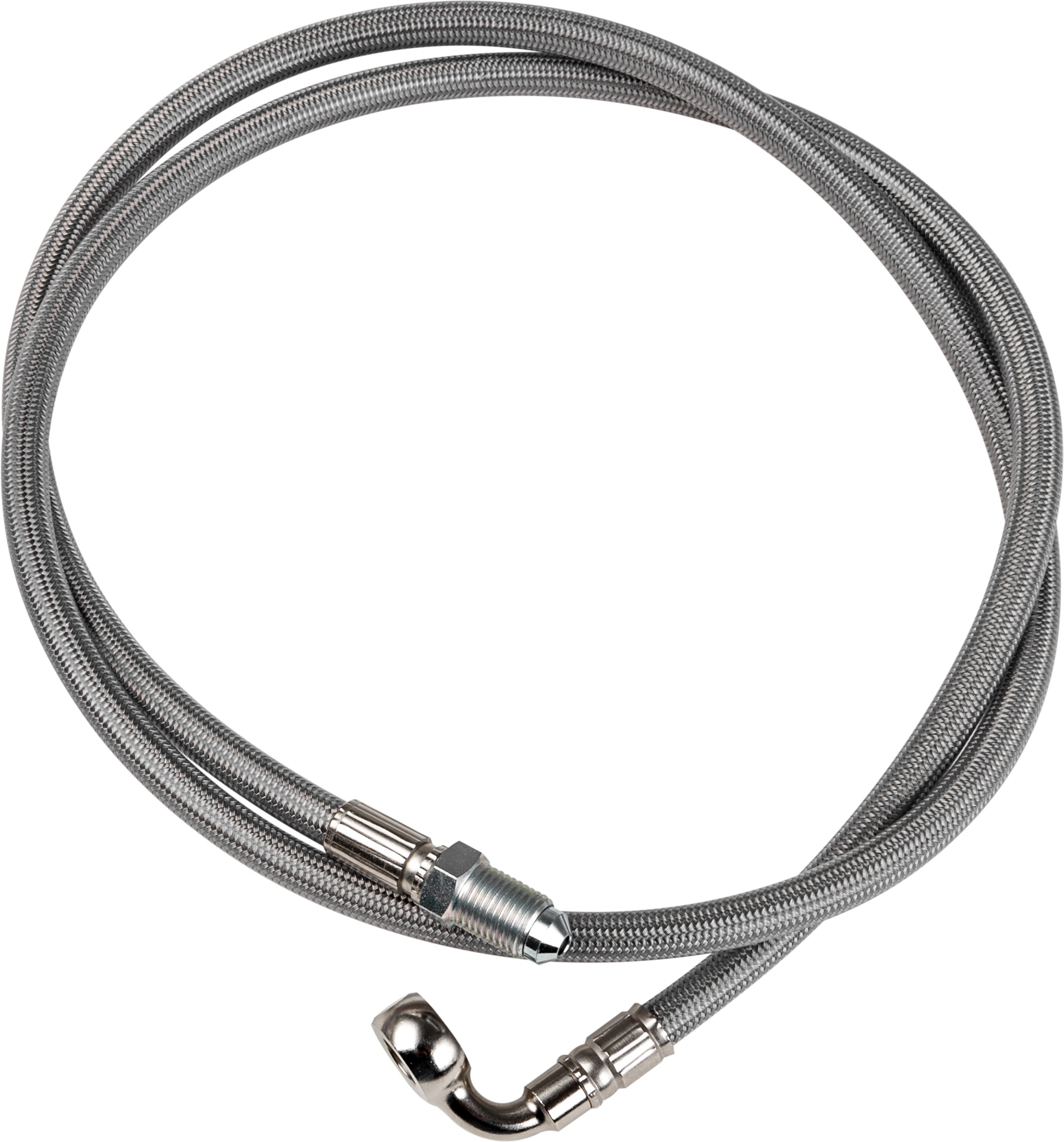 Stainless Steel Hydraulic Clutch Line - Fits Many 14-24 Husqvarna, Gas Gas, KTM - Click Image to Close