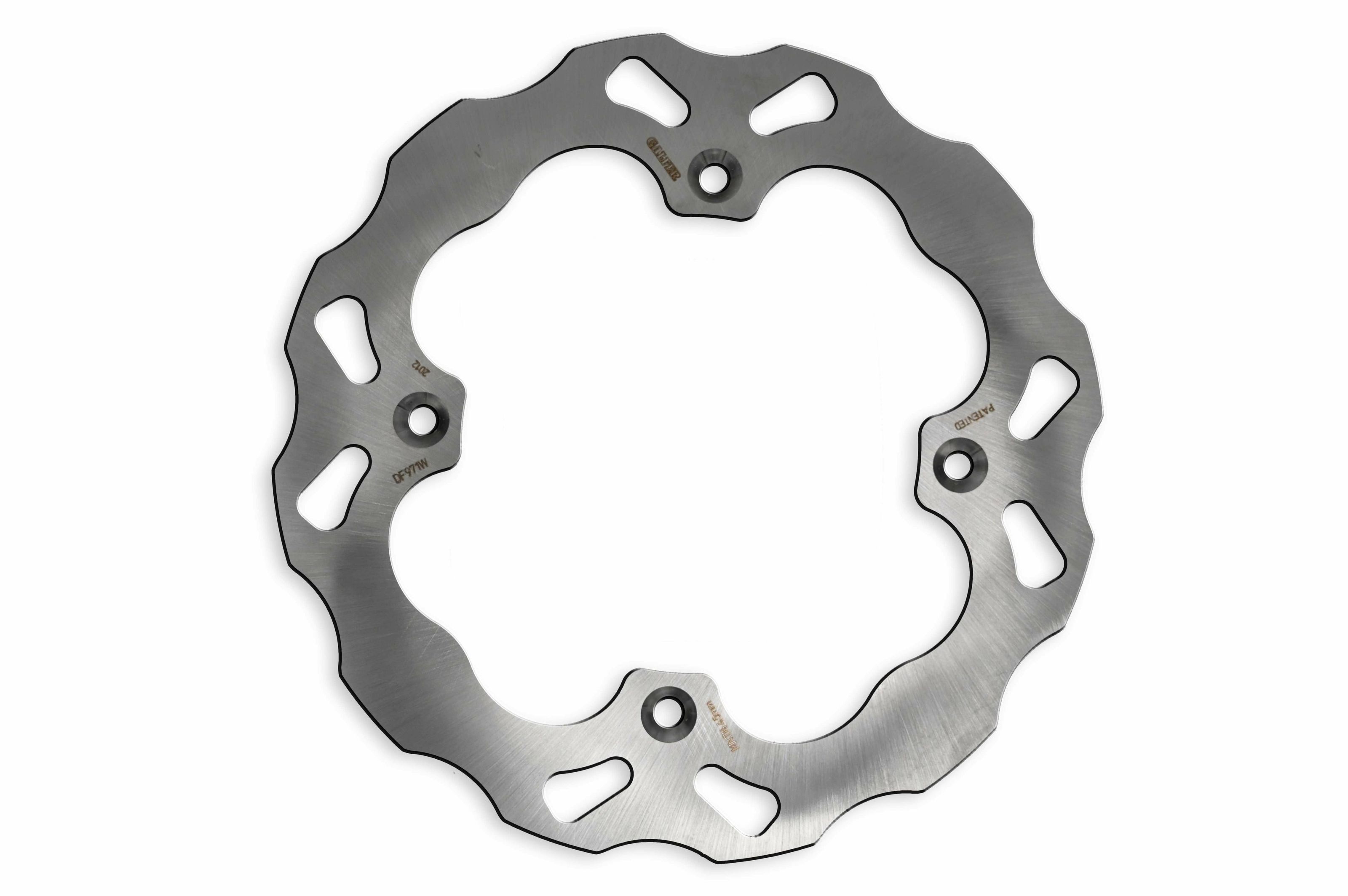 248mm Rear Wave Brake Rotor - For 2017+ Can-Am Maverick X3 - Click Image to Close