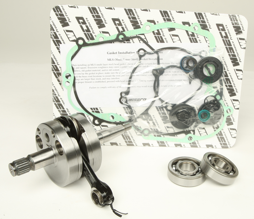 Complete Bottom End Rebuild Kit - For 91-05 KX100 KX80 KX85 2003 RM100 - Click Image to Close