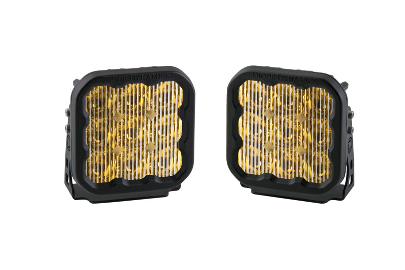 SS5 LED Pod Pro - Yellow Driving (Pair) - Click Image to Close