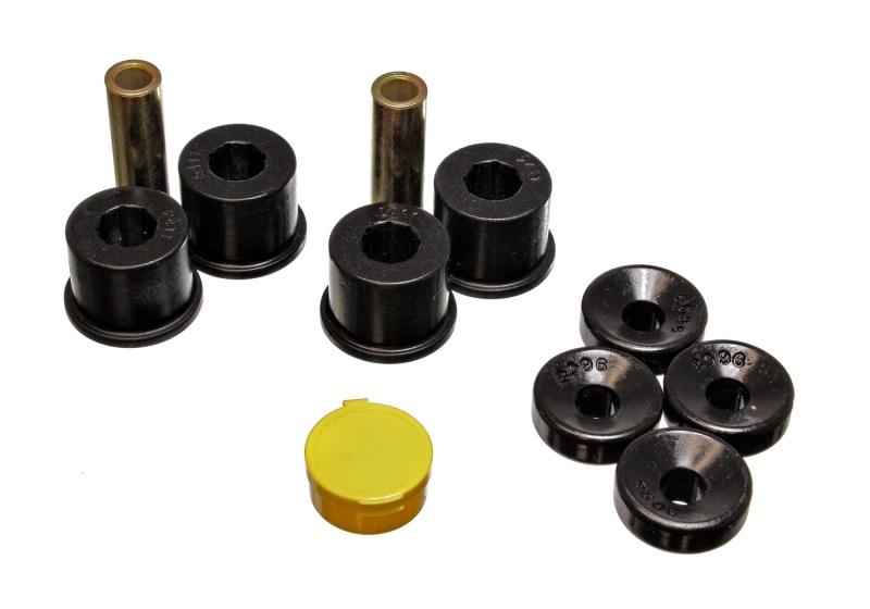 99-00 Honda Civic Si Black Front Shock Bushing Set - Click Image to Close