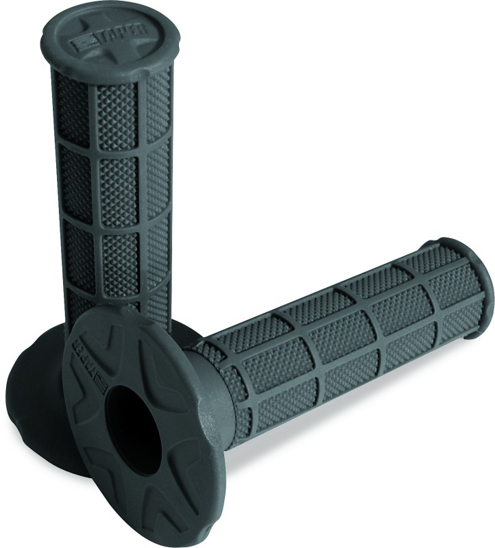 ProTaper Full Waffle Grips Medium - Dark Gray - Click Image to Close