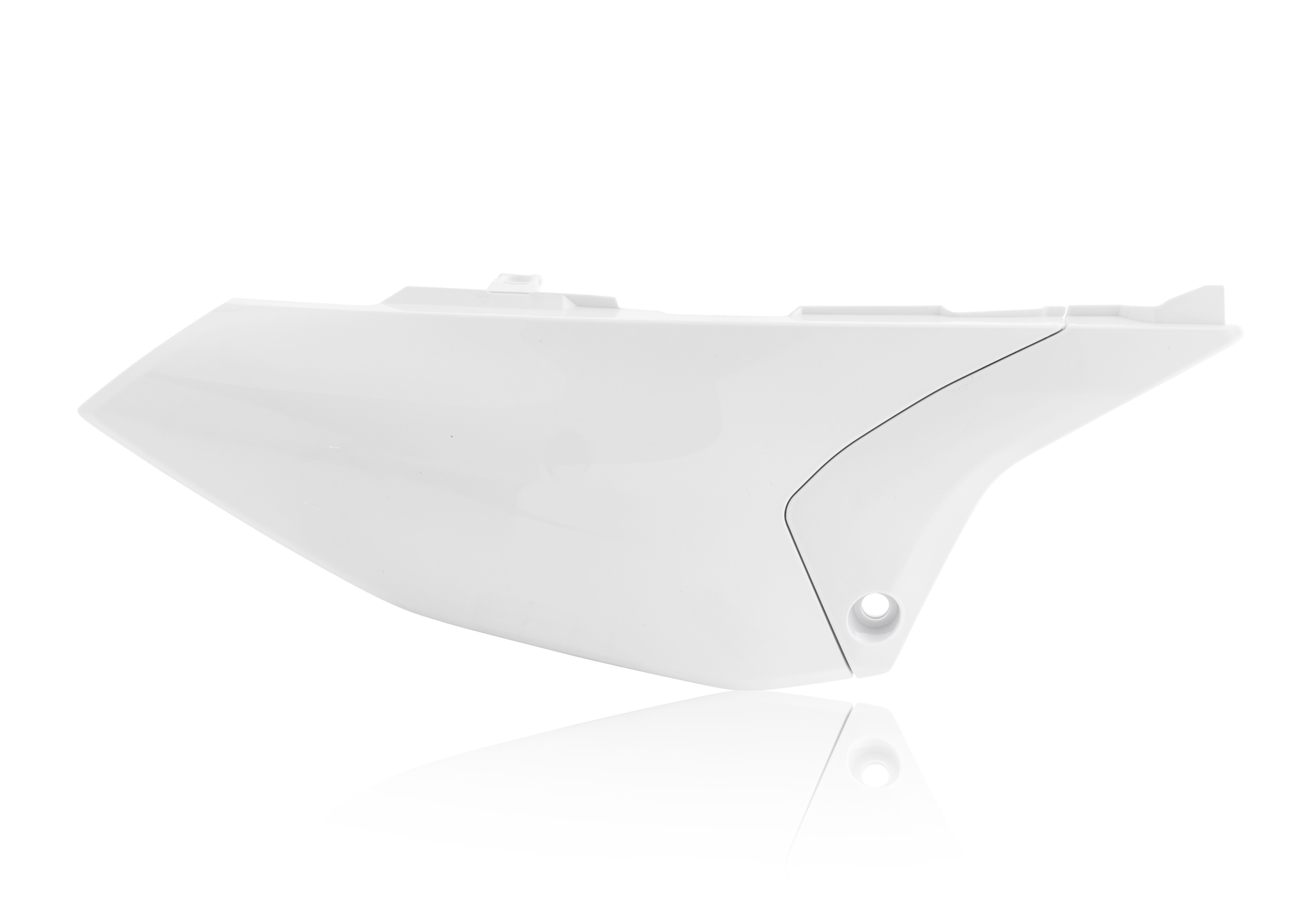 Side Number Plates for Yamaha - Side Panel White - Click Image to Close