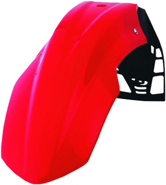 Free Flow UFX Front Fender - Red - w/ Universal Mount System - Click Image to Close