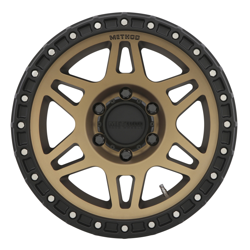 MR312 17x8.5 0mm Offset 6x135 87mm CB Bronze/Black Street Loc Wheel - Click Image to Close