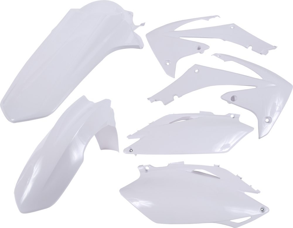 White Plastic Kit - For 09-12 Honda CRF450R 10-13 CRF250R - Click Image to Close