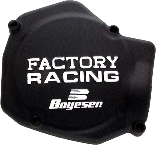 Spectra Factory Ignition Cover - Black - For 88-04 Honda CR125R - Click Image to Close