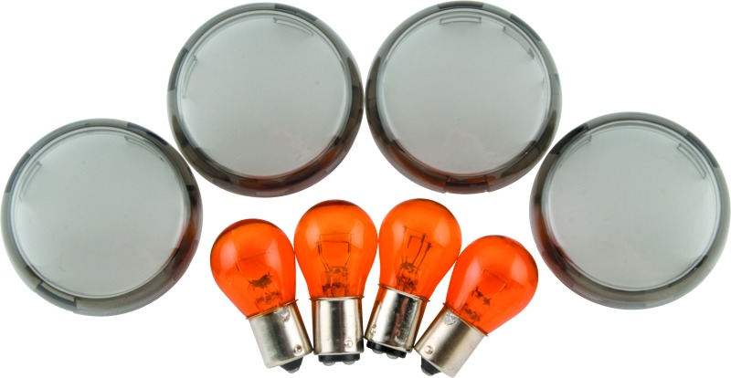 Bikers Choice Smoked Ts Lens & Amb Bulb Kit - Click Image to Close