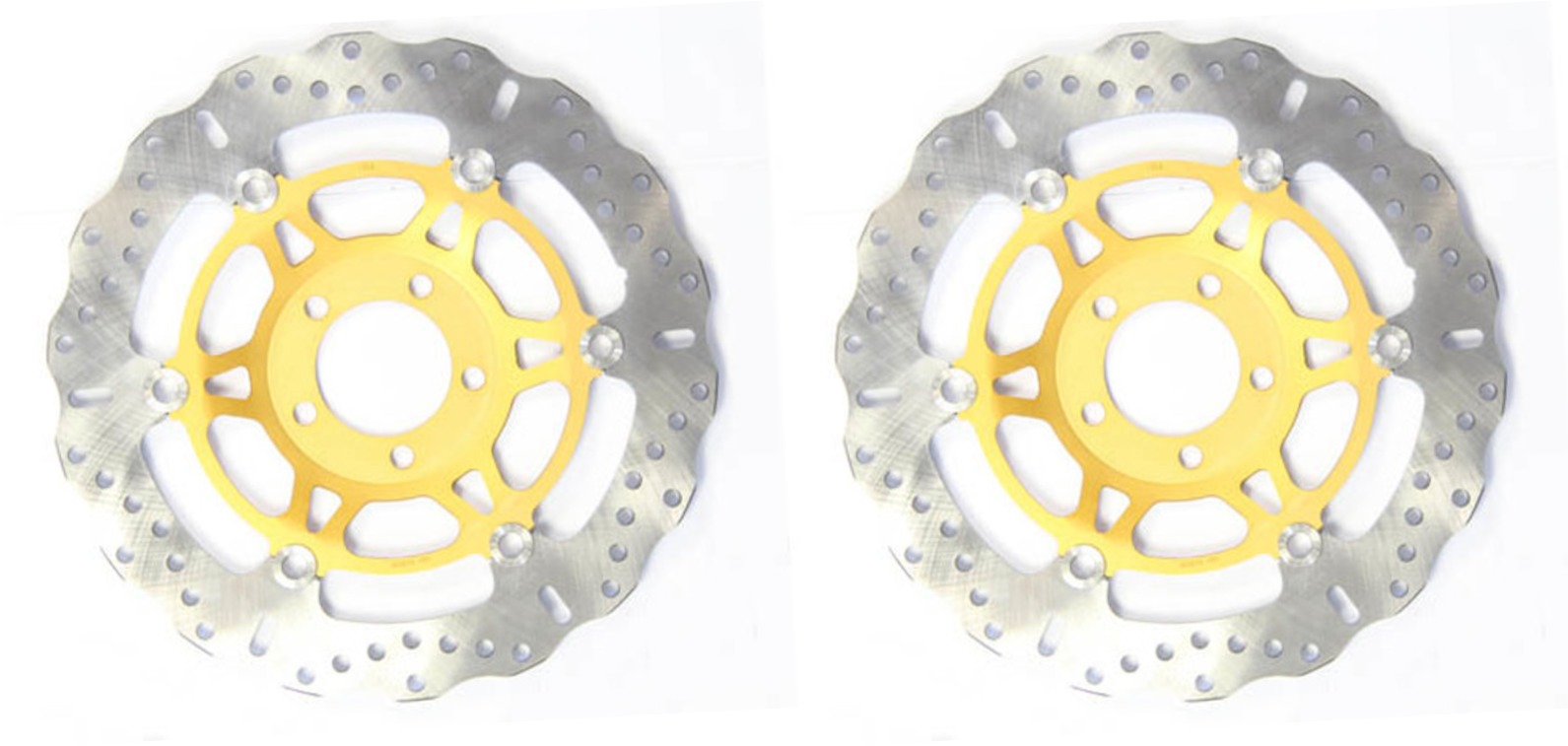 Floating Contour Brake Rotor Front Set - Click Image to Close