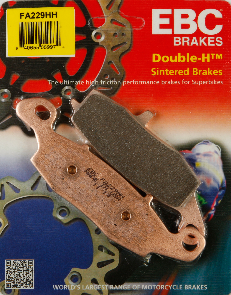 Sintered Double-H Brake Pads - Click Image to Close