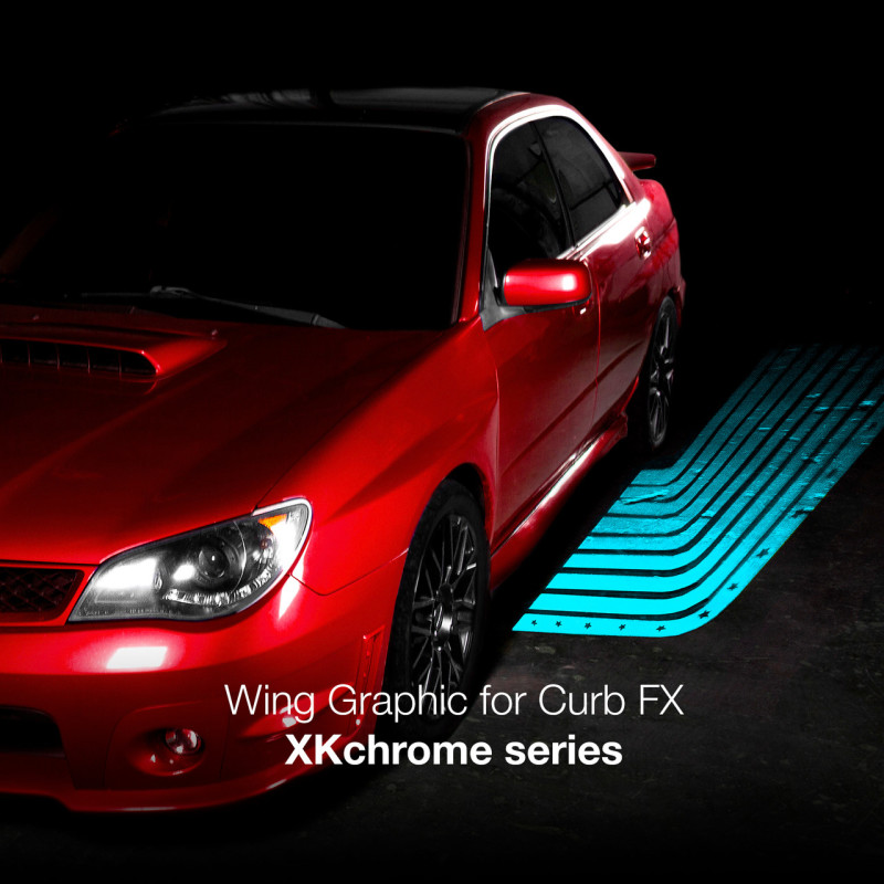 XK Glow 2pc CurbFX Film+Optic Angel Wing Style - Click Image to Close