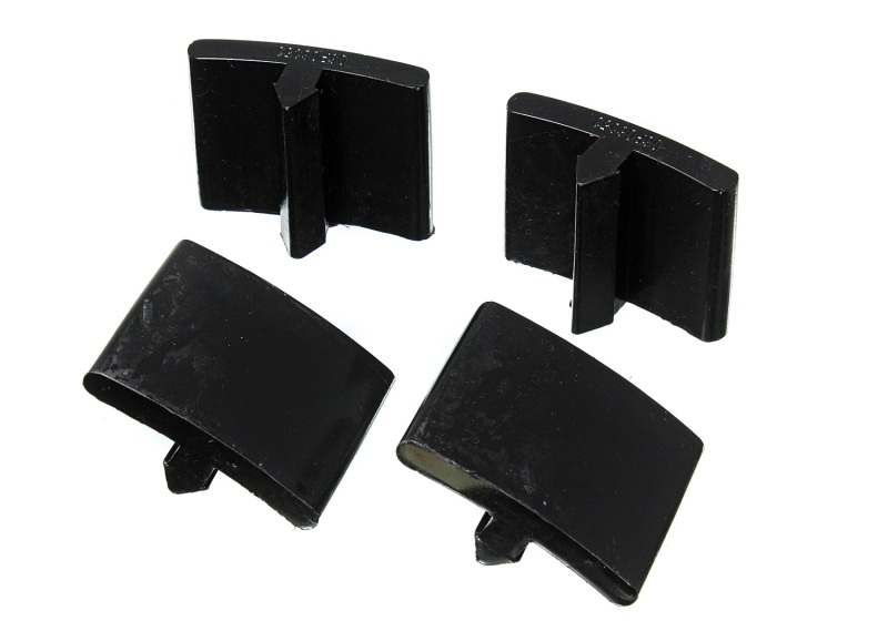 2005-07 Ford F-250/F-350 SD 2/4WD Rear Axle Bump Stop Set - Black - Click Image to Close