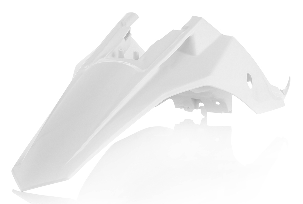 Rear Fender - White - For 16-17 KTM 65SX - Click Image to Close