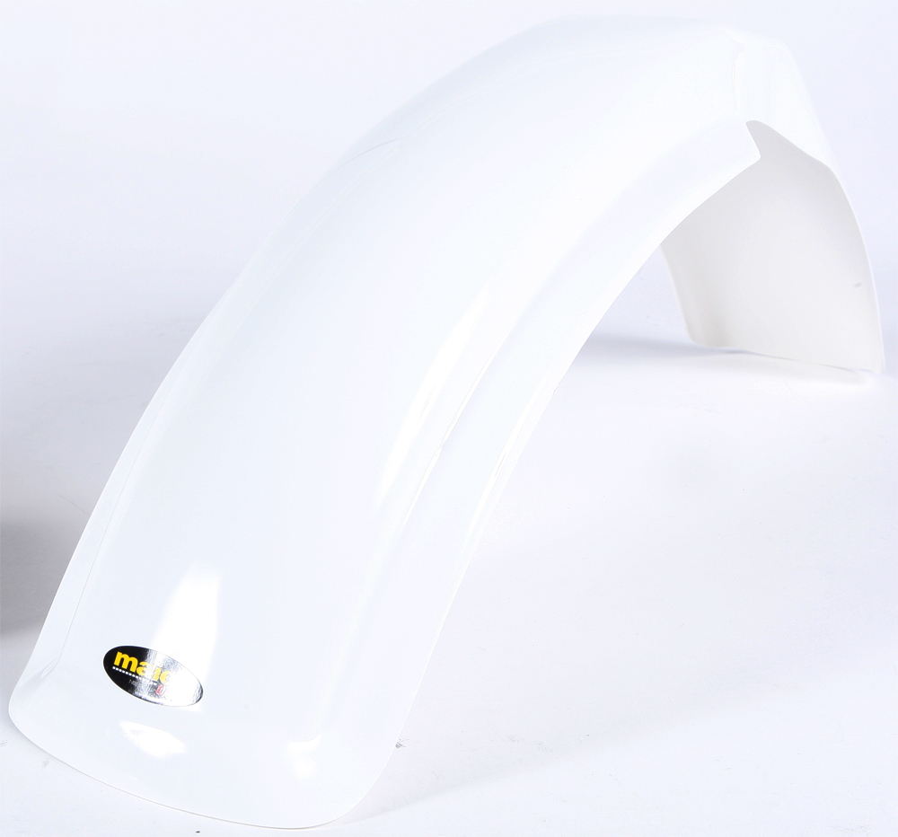 Front Fender - White - For 77-93 Yamaha IT WR YZ - Click Image to Close