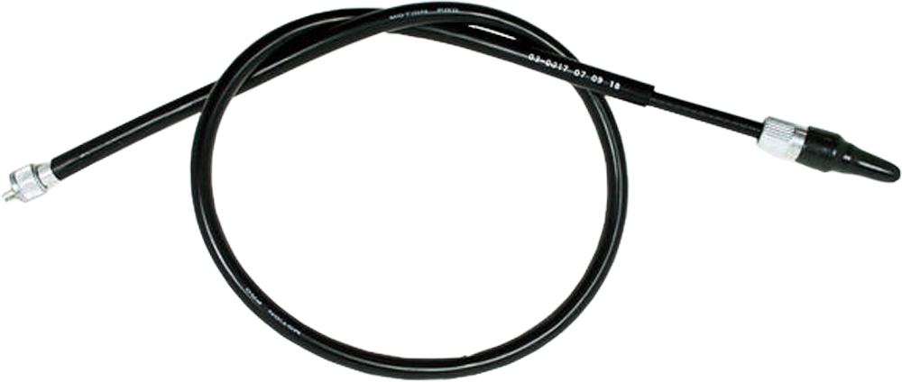 Black Vinyl Speedometer Cable - Click Image to Close