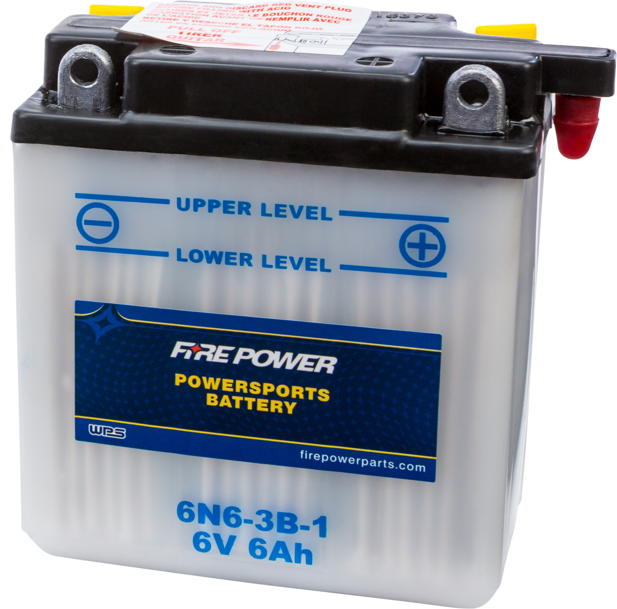 6V Standard Battery - Replaces 6N6-3B-1 - Click Image to Close