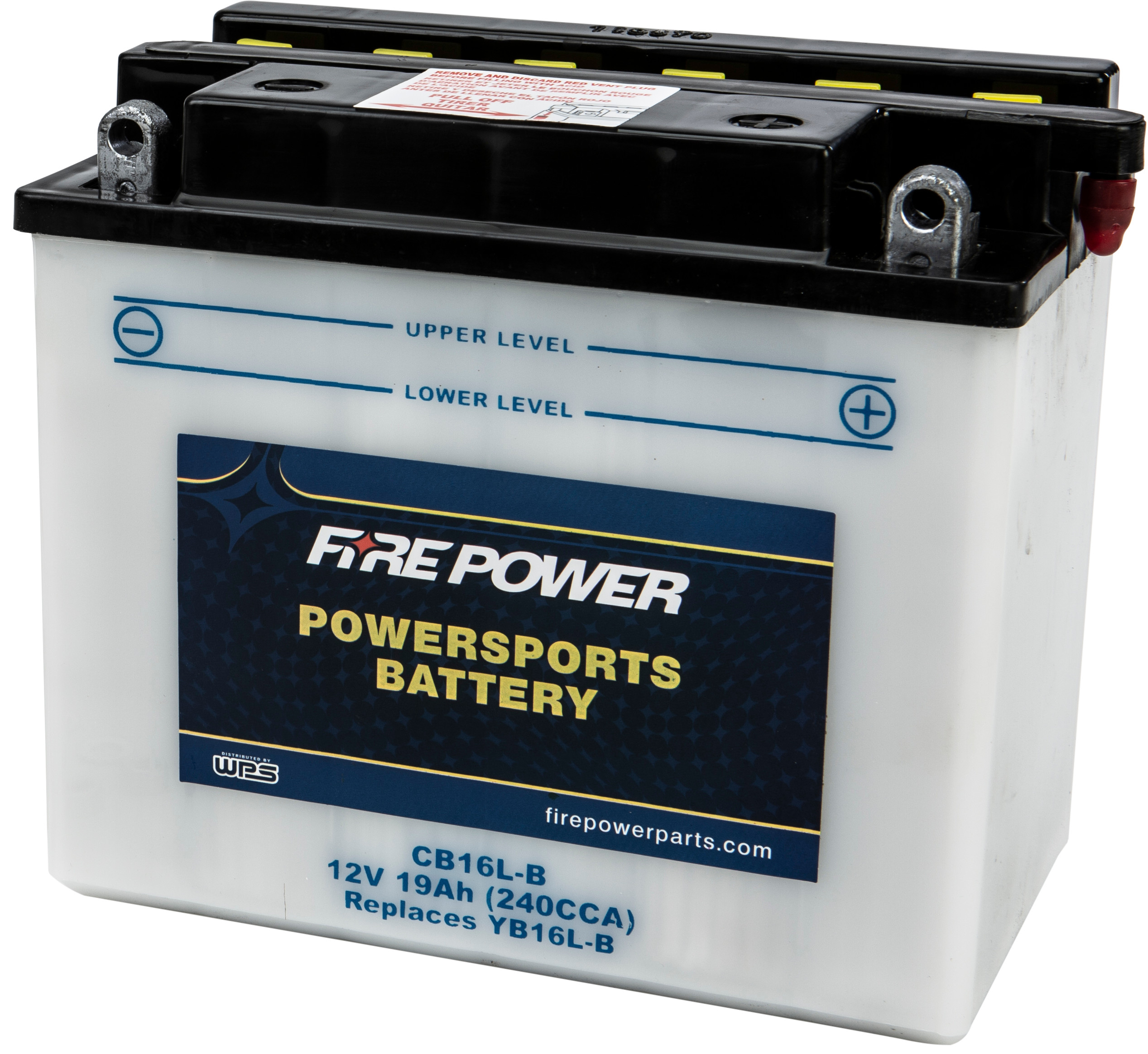 12V Heavy Duty Battery - Replaces YB16L-B - Click Image to Close