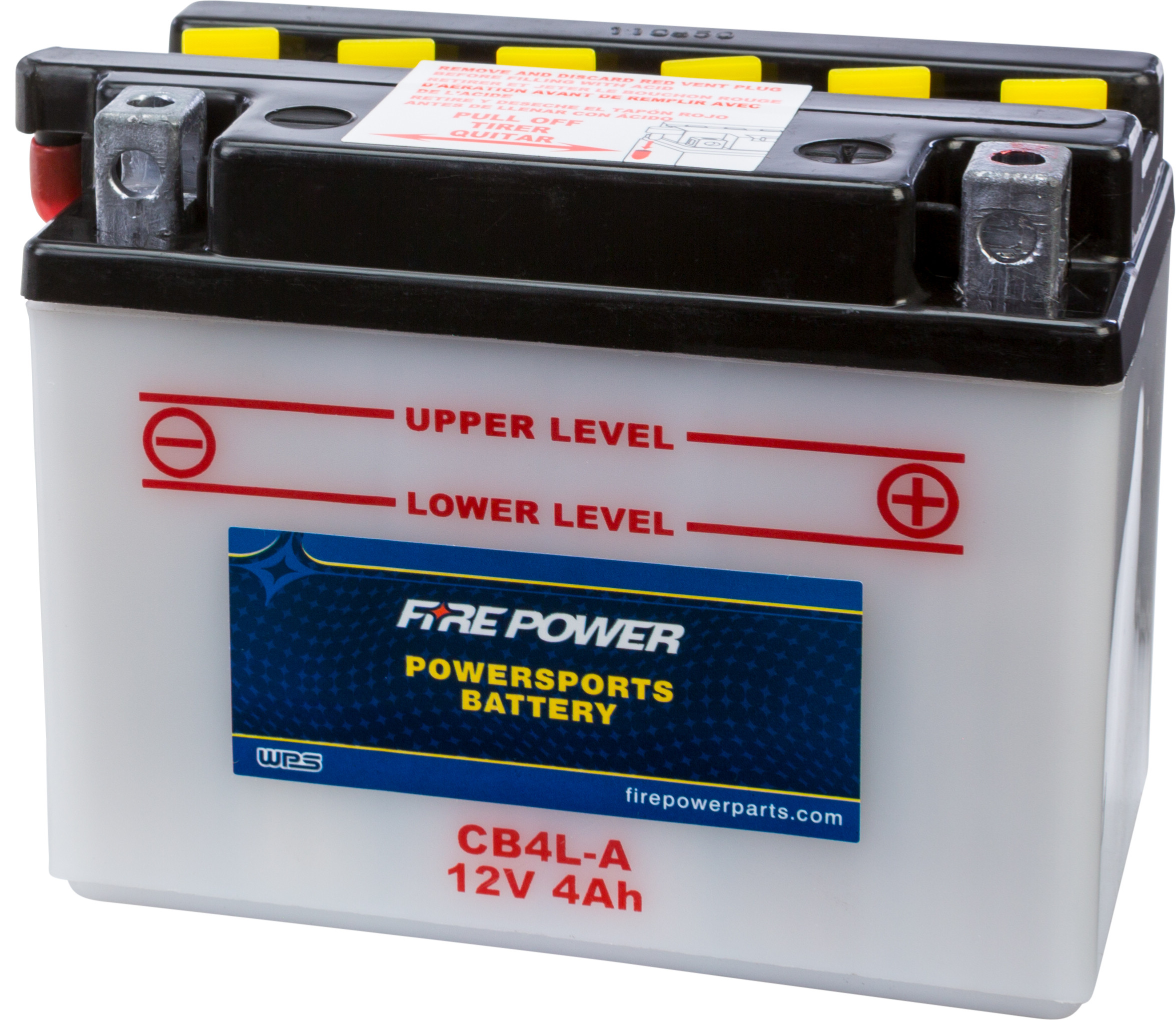 12V Heavy Duty Battery - Replaces YB4L-A - Click Image to Close