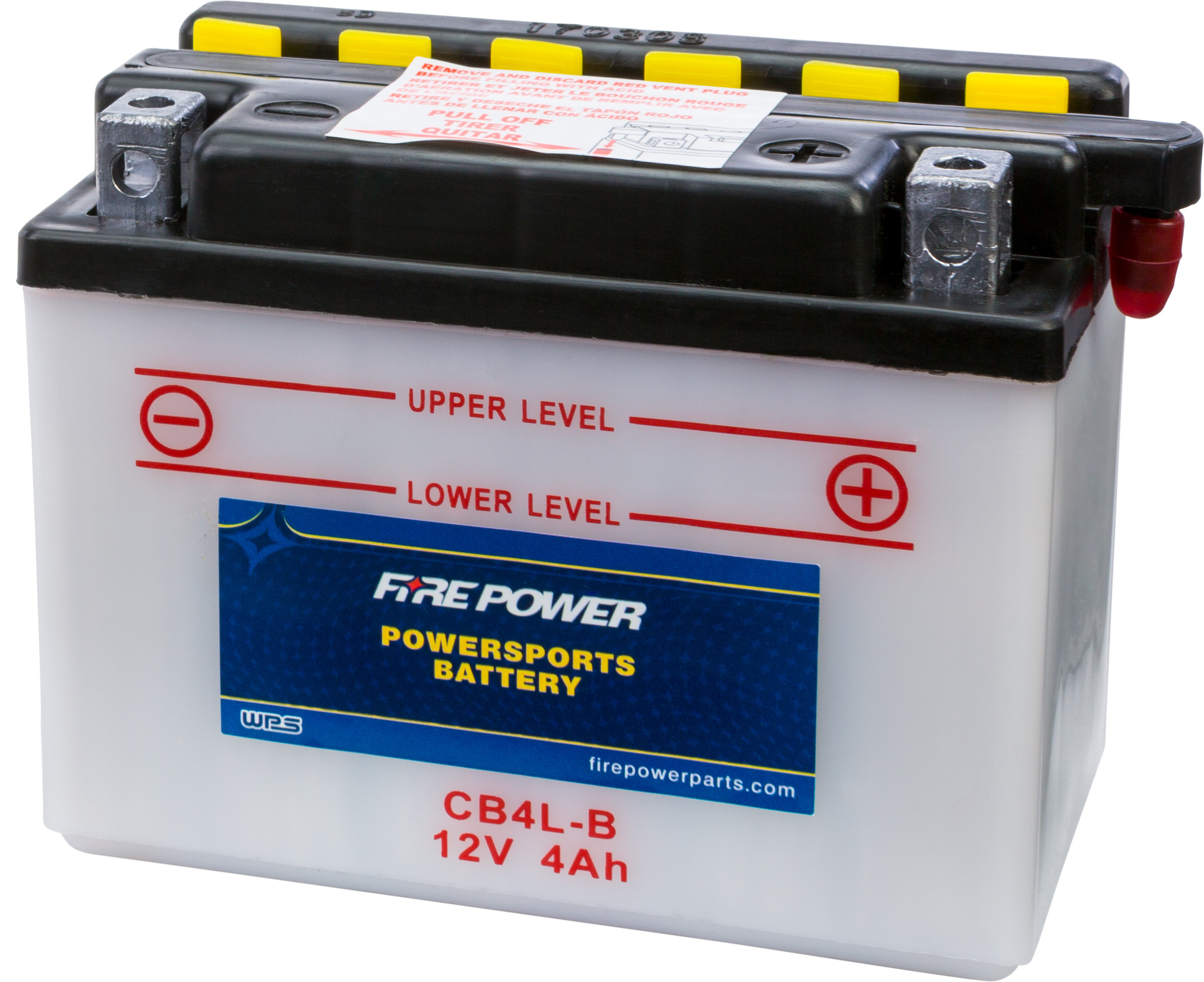 12V Heavy Duty Battery - Replaces YB4L-B - Click Image to Close