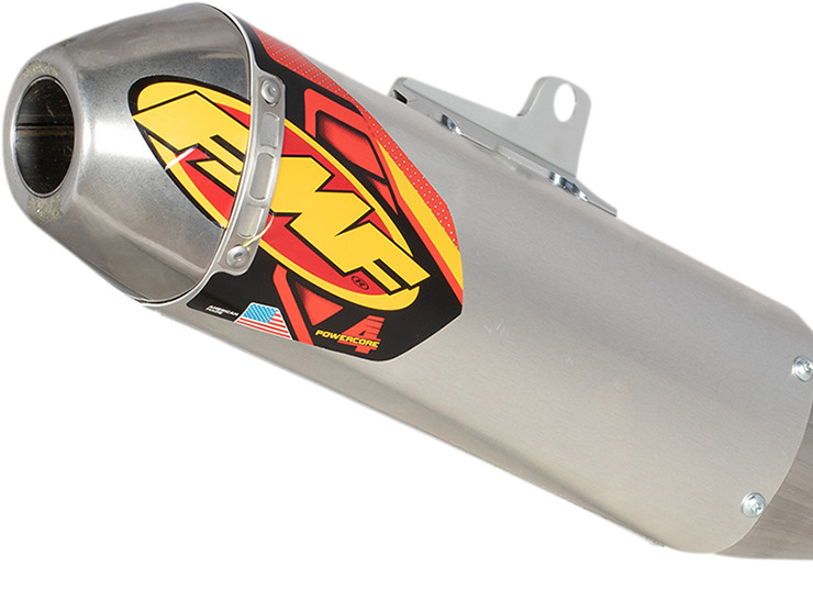 Powercore 4 Hex Slip On Exhaust Muffler - For 20-22 KTM/HSQV FE/XCF 250-501 - Click Image to Close