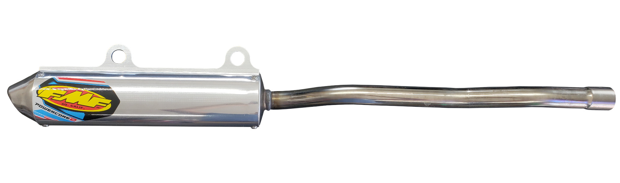 PowerCore Slip On Exhaust Silencer - For 87-90 Suzuki LT250R Quad Racer - Click Image to Close