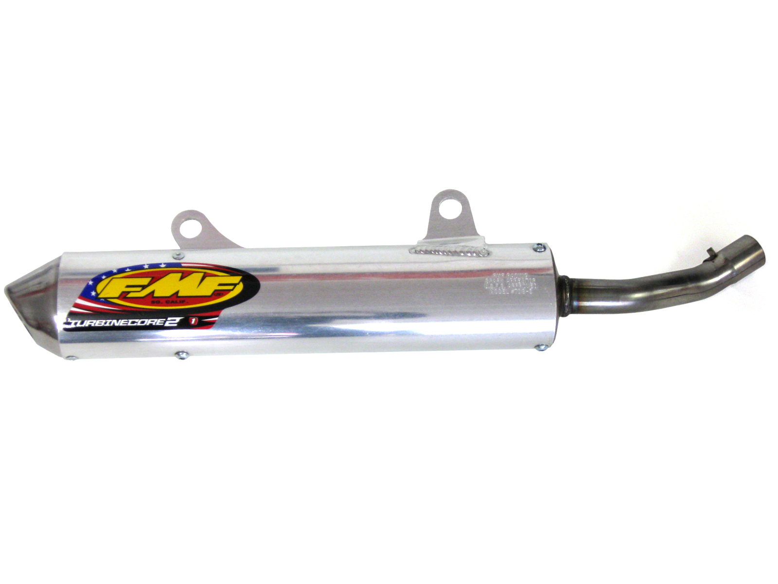 TurbineCore 2 Slip On Exhaust Silencer - For 00-01 Honda CR250R - Click Image to Close