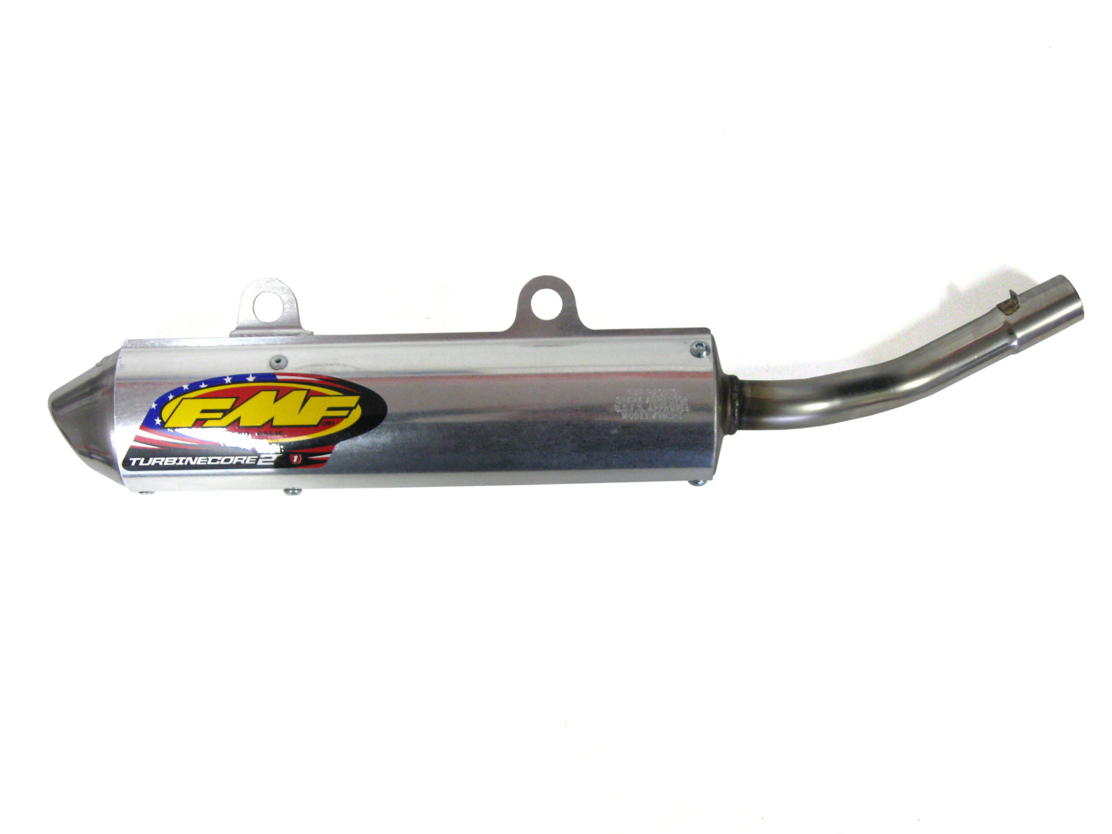 TurbineCore 2 Slip On Exhaust Silencer - For 99-02 Kawasaki KX250 - Click Image to Close