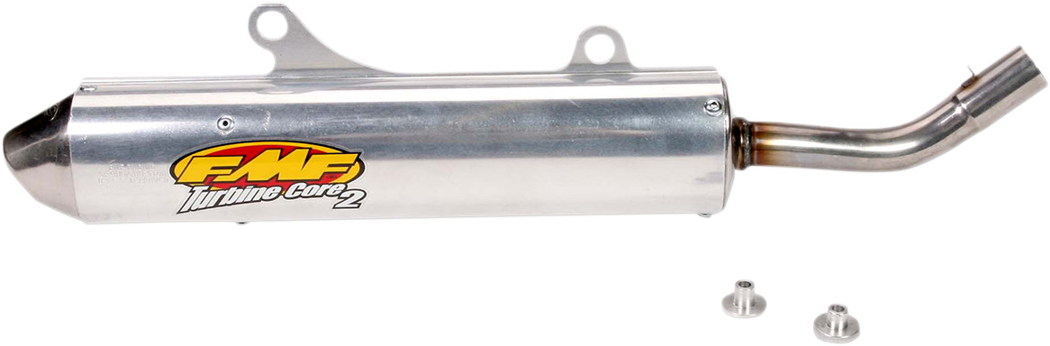 TurbineCore 2 Slip On Exhaust Silencer - For 03-08 Suzuki RM250 - Click Image to Close