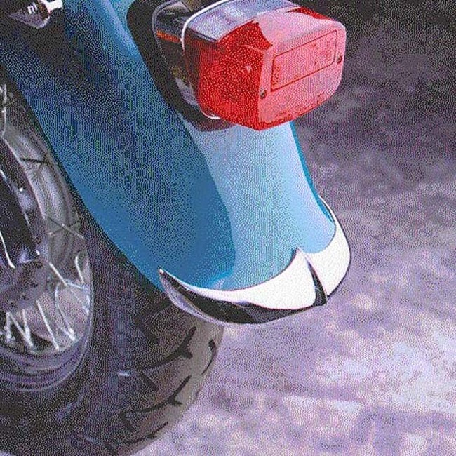 Cast Rear Fender Tip - For 96-05 VN800 Vulcan Classic - Click Image to Close