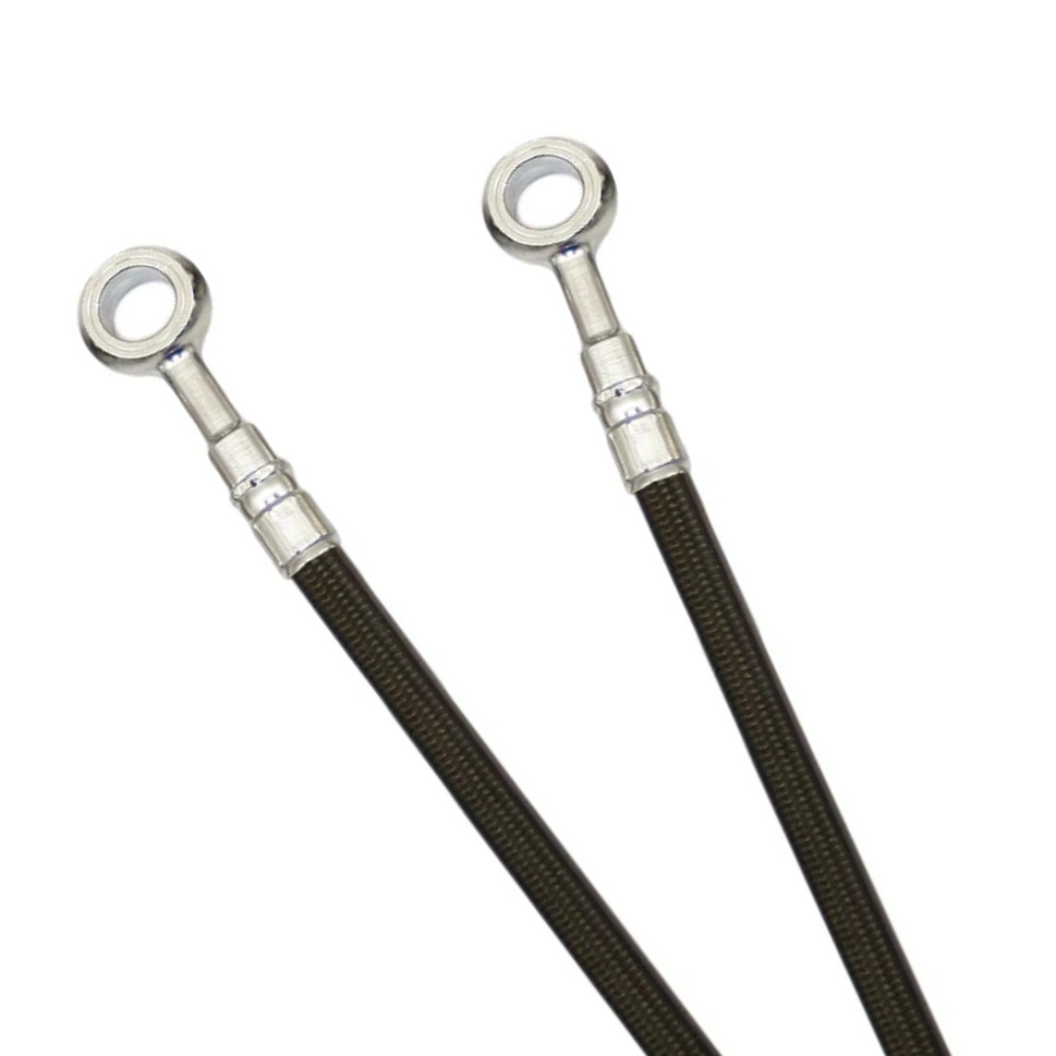 Smoke Stainless Steel Rear Brake Line Kit - For 98-04 Suzuki 750 Katana - Click Image to Close