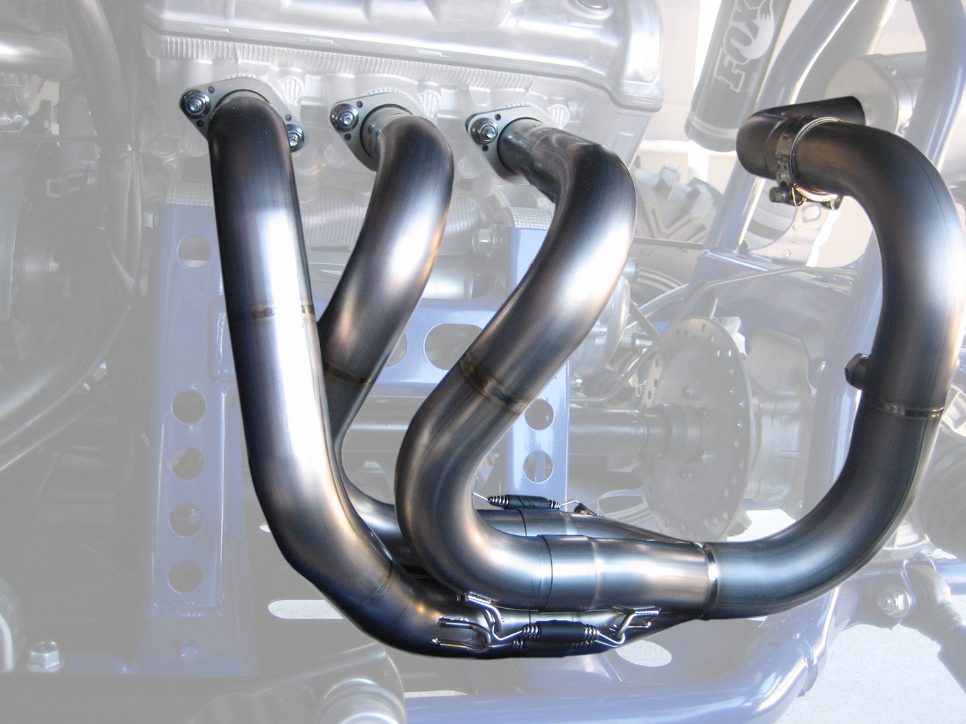 Yamaha YXZ 1000r Titanium Header Upgrade - Click Image to Close