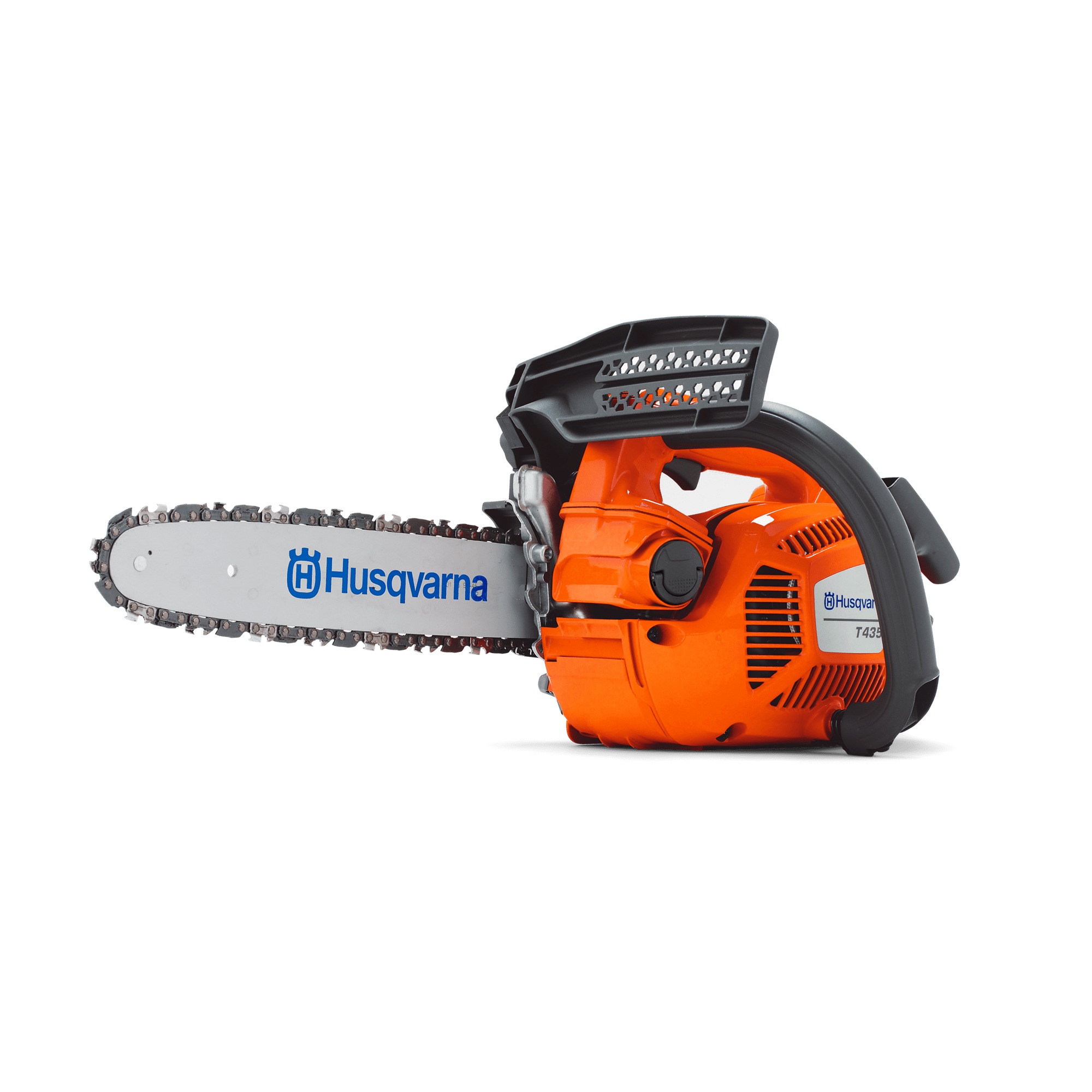 T435 14" Top Handle Chainsaw 3/8 mini Pitch, .050 Gauge, 35cc - Click Image to Close