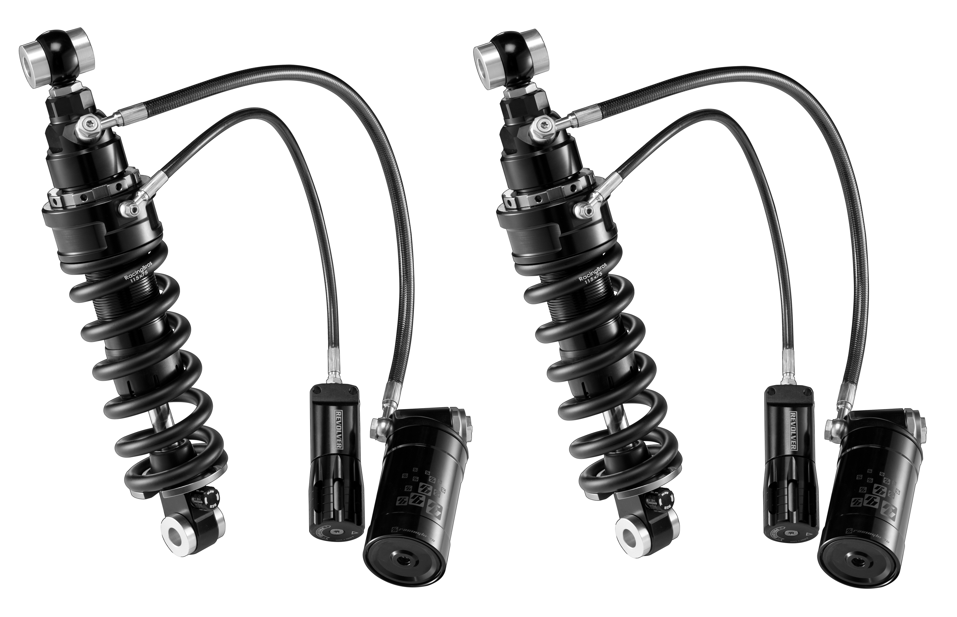 Shicane HLR Shocks 12.5" Adjustable - For 2019 HD Softail - Click Image to Close